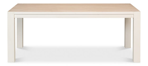 Reclaimed Pine and white washed Extension Table