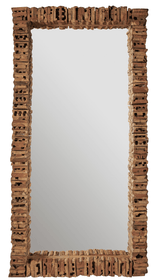 Natural Rectangle Mirror