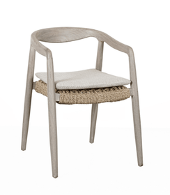 Grey Outdoor Dining Chair