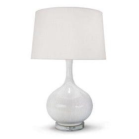 Ivory Ceramic Table Lamp - Hamptons Furniture, Gifts, Modern & Traditional