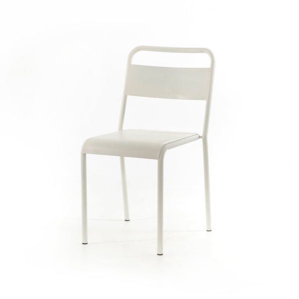 Simple Ivory Dining Chair