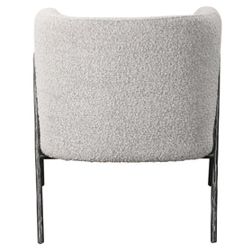 Barrell Back Occasional Chair in Performance Boucle
