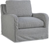Sloped Arm 2 over 2 cushion 91" Sofa with Slipcover