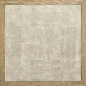 Game Table with Faux Shagreen Inset Top