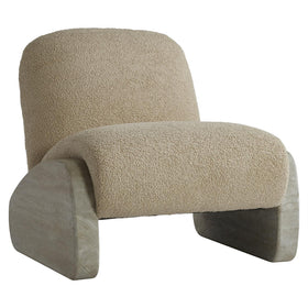 Armless Modern Occasional Chair
