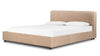 Upholstered Low Profile Bed in King or Queen - 4 Colors