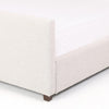 Upholstered bed with Channeled High Headboard - Hamptons Furniture, Gifts, Modern & Traditional