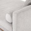Tete A Tete Chaise with Bolster Pillows