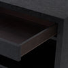 2 Drawer Lacquered Grasscloth Nightstand in 3 Colors