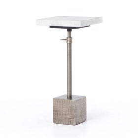 Small Adjustable Marble Table