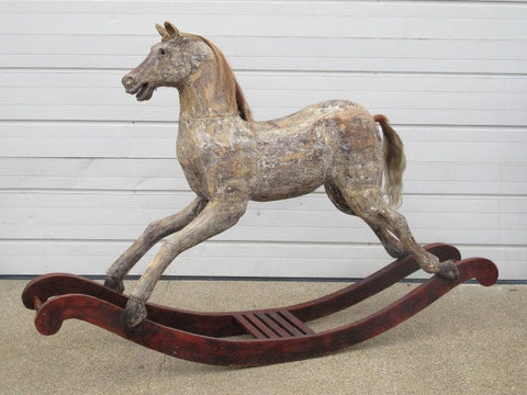 Antique rocking horse for sale online