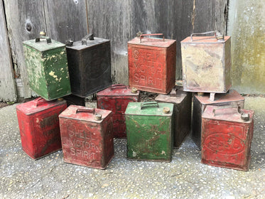 Vintage Gas Cans - Hamptons Furniture, Gifts, Modern & Traditional
