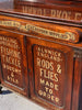 Old English Dresser With Later Painted Advertising - Hamptons Furniture, Gifts, Modern & Traditional
