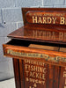 Old English Dresser With Later Painted Advertising - Hamptons Furniture, Gifts, Modern & Traditional