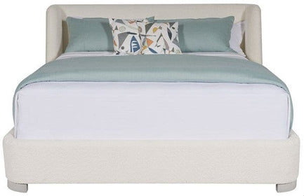 King or Queen Bed with wing return on headboard BY Vanguard Furniture
