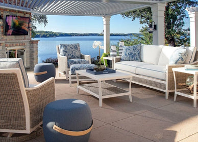 Outdoor Pouf Ottoman