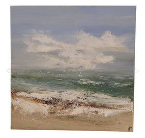 Stormy Sea Oil on Canvas - Hamptons Furniture, Gifts, Modern & Traditional