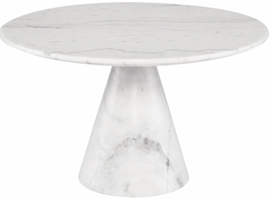 Nino White Marble Coffee Table