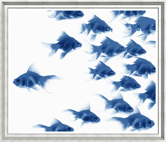 Large Goldfish Print, 2 options available