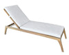 Outdoor Natural Teak Chaise