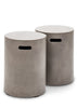 Cylinder Concrete Outdoor Stool or Side Table