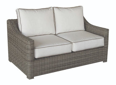 Outdoor Woven Wicker Sofa and Loveseat