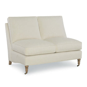Armless Loveseat