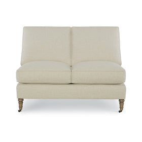 Armless Loveseat