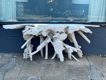 Teak Console, Indoor or Outdoor