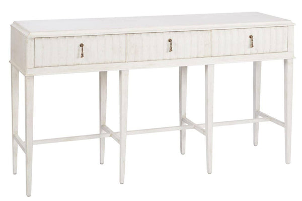 3 drawer Painted Console Table - Hamptons Furniture, Gifts, Modern & Traditional