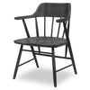Black Cerused Dining or Desk Chair