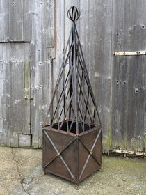 Large single Garden Topiary Stand & Planter