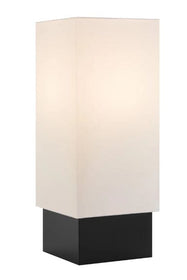 23" Translucent Outdoor Table Lamp - Cordless, Rechargeable Bulb