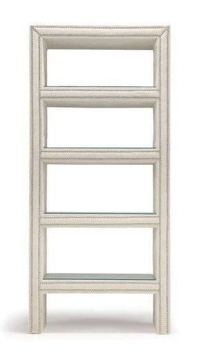 Upholstered Bookcase - Hamptons Furniture, Gifts, Modern & Traditional
