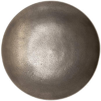 Ovular Metal Decor Bowl