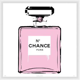 Pink Perfume Bottle - English Country Home