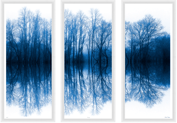 Blue Triptych