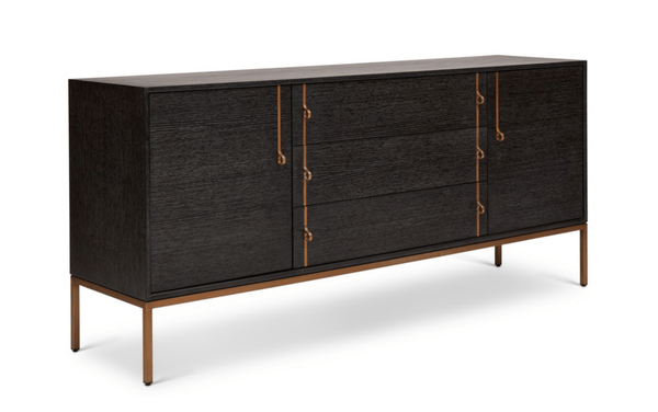 Grey Oak Credenza