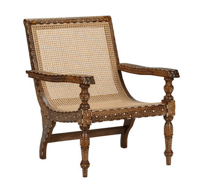 Cane Backed Arm Chair