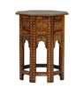 Wooden Inlay Side Table