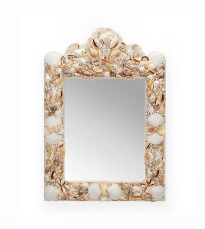 Shell Square Mirror