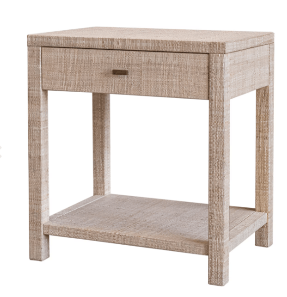 Rafia, Single Drawer Nightstand
