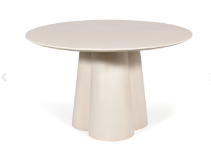 Dining Table with Clover Base