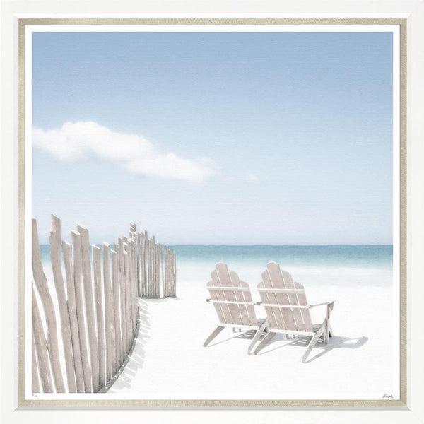 Antigua Beach with 2 Chairs