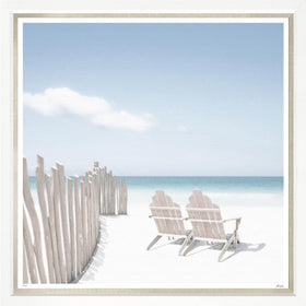 Antigua Beach with 2 Chairs