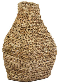 Leaf Structural Basket in Natural Finish