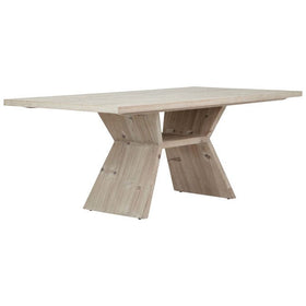 Modern, farmhouse dining table 79" in reclaimed pine