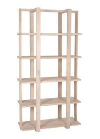Sleek Wooden Shelf for Storage