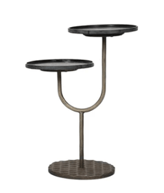 Modern Side Table With Two Tiers