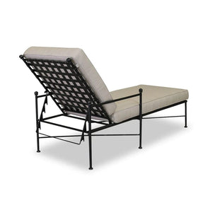 Wrought Iron Chaise